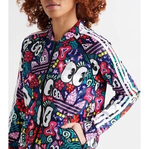 Adidas x Hattie Stewart Track Jacket Eyes Women Size XS NEW WITH TAGS NWT